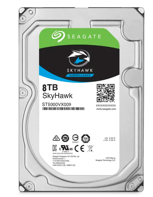 Seage ST8000VX009 Skyhawk 8TB Drive rigido - 3.5 Internal - SATA (SATA/600) - Sistema di sorveglianza videoconomissione