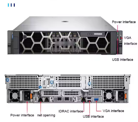 Data center di archiviazione DDR4 Server RAM Memory 2U Server Chassis R750 Rack Server