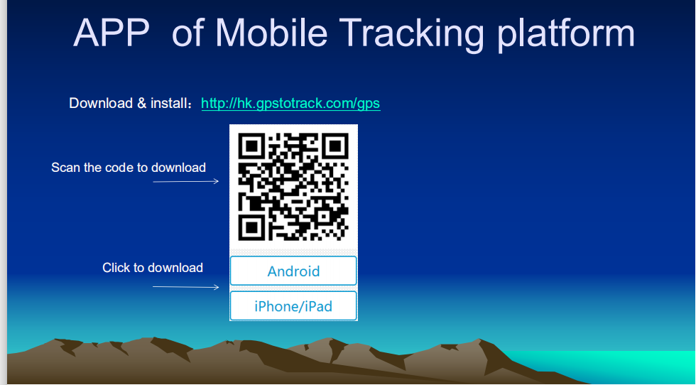 piattaforma software di localizzazione gps per android/ios/iphone